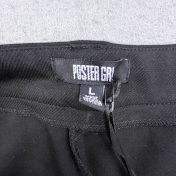 Dolls Kill Poster Flare Pants Womens L Black Silver Sequins Gothic Punk Festival - Picture 6 of 11